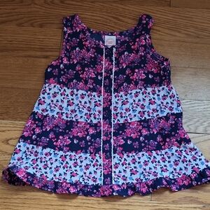 Little Girls Sheer Tank Dress